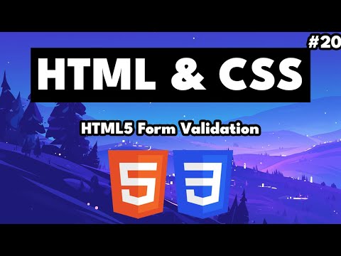 Html5 Form Validation