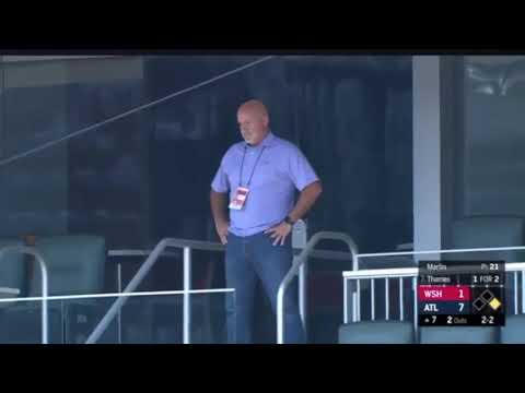 KAREN umpire ejects Nationals GM for NO mask!!!