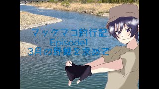 マックマコ釣行記　Episode1　３月の野鯉を求めて