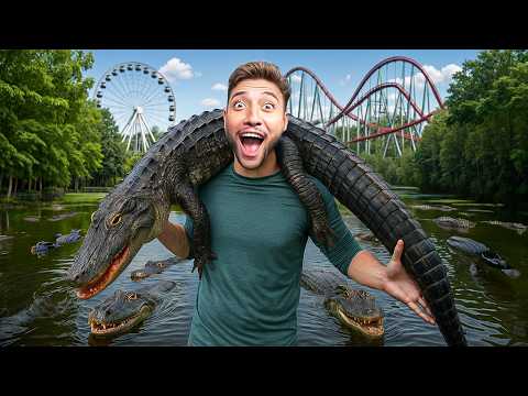 PARQUE de JACARÉS GIGANTES - VLOG de 1 HORA