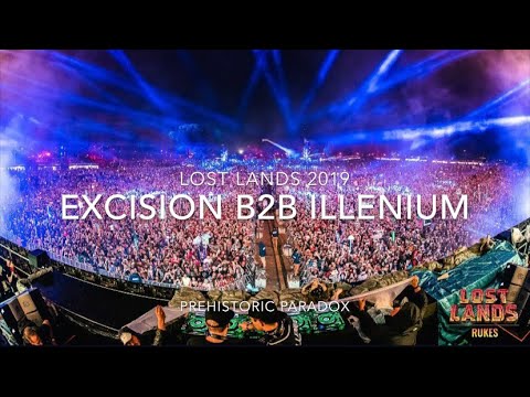 EXCISION B2B ILLENIUM Live - @ LOST LANDS 2019 - PREHISTORIC PARADOX - Thornville, OHIO, USA (DAY 3)