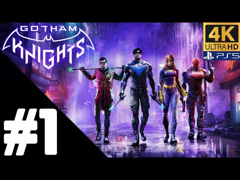 GOTHAM KNIGHTS Walkthrough Gameplay Part 1 – PS5 4K ULTRA No Commentary