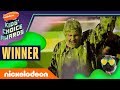 David Dobrik Gets Slimed, Hugs Josh Peck, & Wins "Favorite Social Star" | 2019 Kids' Choice Awards