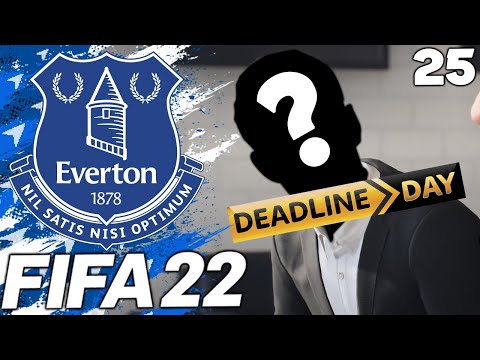 INSANE DEADLINE DAY SIGNING!! VAN DE BEEK SOLD!! 😱 - FIFA 22 Everton Career Mode EP25