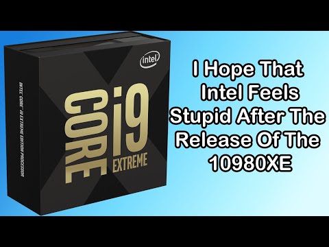 The 10980XE Makes Intel Look Stupid
