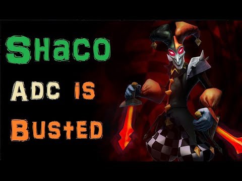 Shaco Adc is legit busted! xD [League of Legends] Full Gameplay - Infernal Shaco