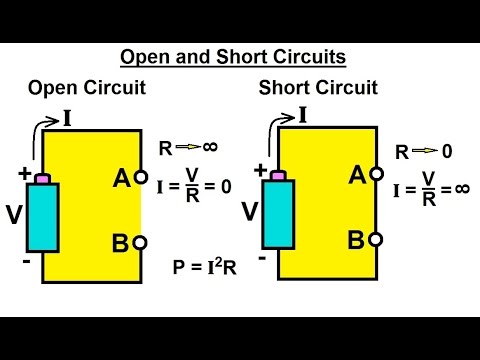Electrical Engineering: Basic Laws (3 of 31) Open and Short Circuits