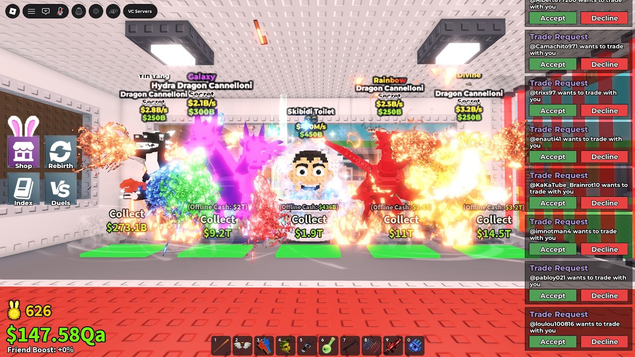 [🔴LIVE] Trade and Duel Steal Brainrot in Roblox! OG and DRAGONS #livestream #roblox #stealabrainrot