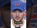Josh Allen speaks on the aftermath of the Damar Hamlin situation ? #shorts