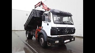 Mercedes-Benz SK 1824 lames grue dump truck for sale - Image 4 | Autoline GB Mercedes-Benz SK 1824 lames grue dump truck | Image 4 - Autoline