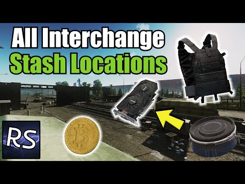 All Interchange Stash Locations - Escape From Tarkov