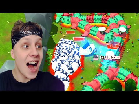 PUNK DAISY THE DESTROYER! MEGA KILLS & PRO GAMEPLAY! Snake Rivals ‹ YROR ›