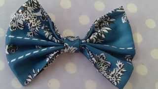 VEDA #17 - DIY Hair Bows Tutorial!