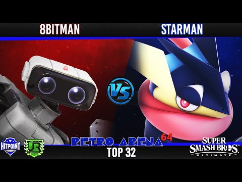 Ultimate Singles  Top 32 - 8BitMan (ROB) vs Starman (Greninja)