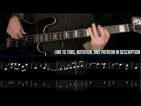 Steely Dan - Deacon Blues (Bass Line w/tabs and standard notation)