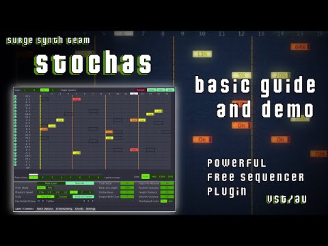 Stochas Sequencer - Free VST - Generate Unique Musical Ideas Using Probabilistic Sequencing