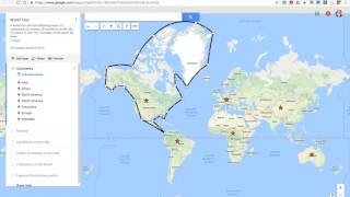 Google My Maps: Lines and Shapes