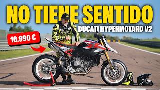Ducati Hypermotard V2, la probé: la moto que nunca tuvo sentido y sigue sin tenerlo