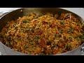 How To Make Nigerian Native Rice Palm Oil Rice