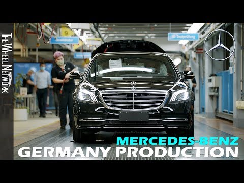 Mercedes-Benz Production in Germany Resumes Under COVID-19 Guidelines (S-Class / Sindelfingen)