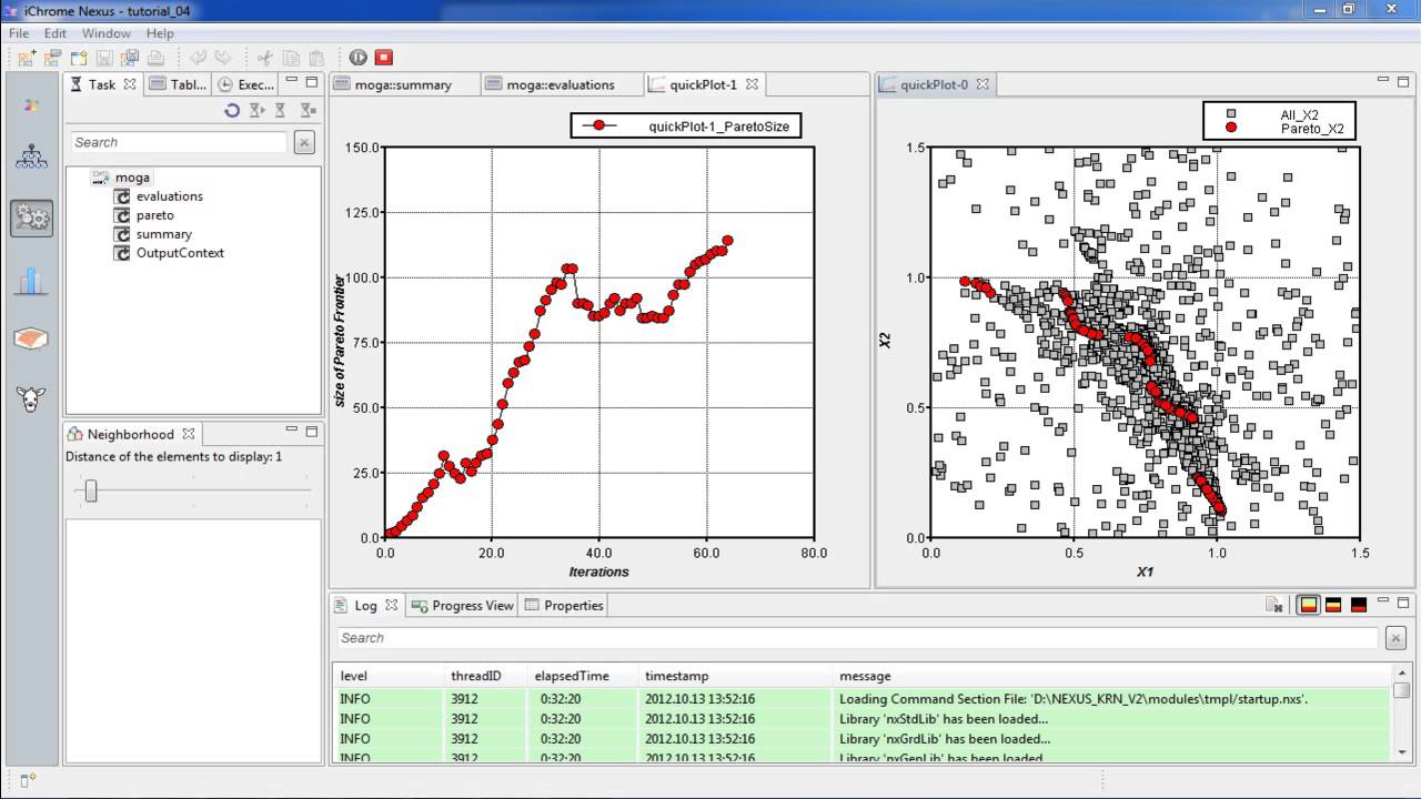 Nexus v.2 (Beta Version) - MultiObjective Genetic Algorithm