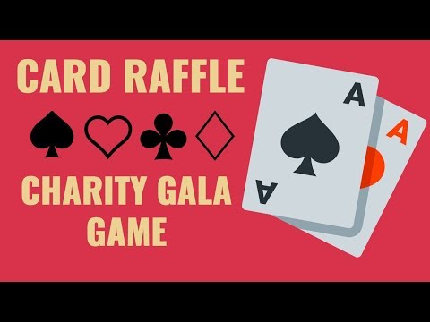 Fundraising Idea: Deck of Cards Raffle