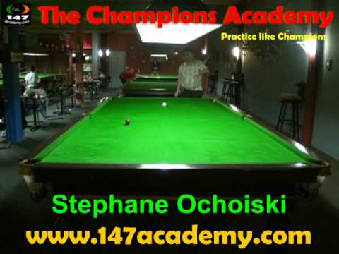 PJ NOLAN SNOOKER ACADEMY PLAYER - Stephane Ochoiski