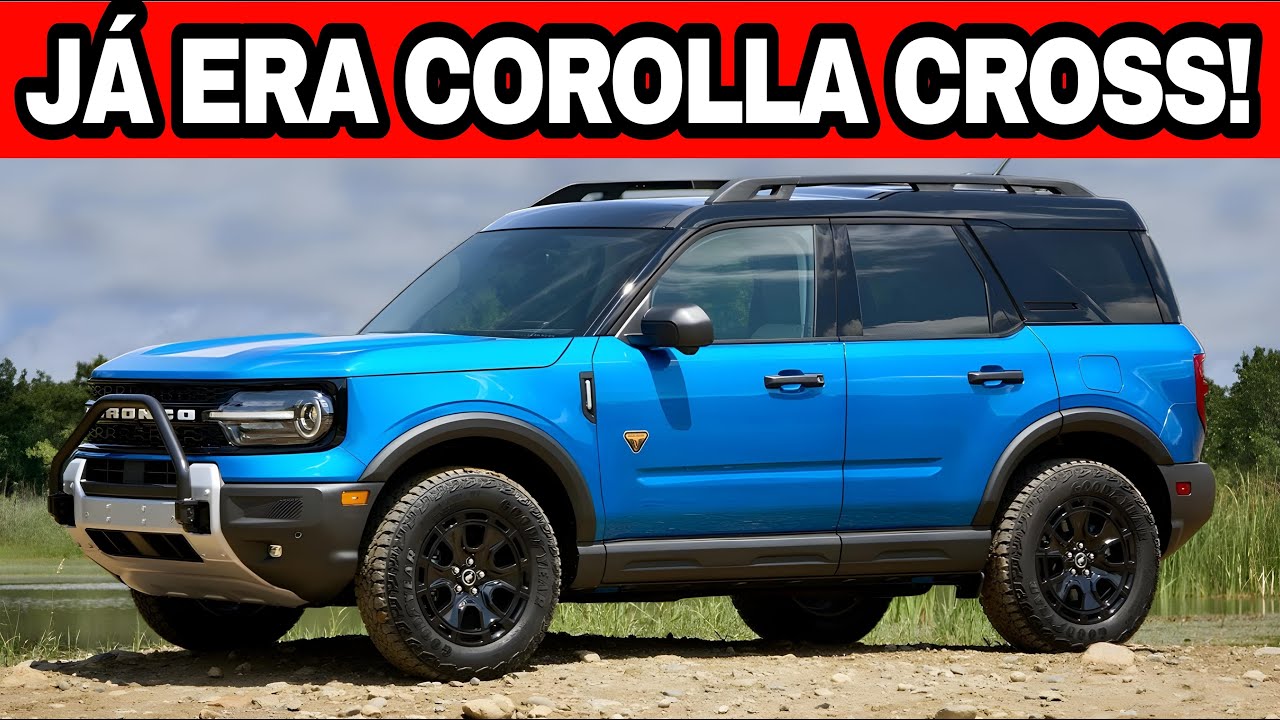 NOVO BRONCO SPORT FACELIFT NO BRASIL: O MELHOR SUV MÉDIO!