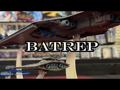 600 Points!  Armada Battle Report - Epic SSD vs Nebulon Swarm!