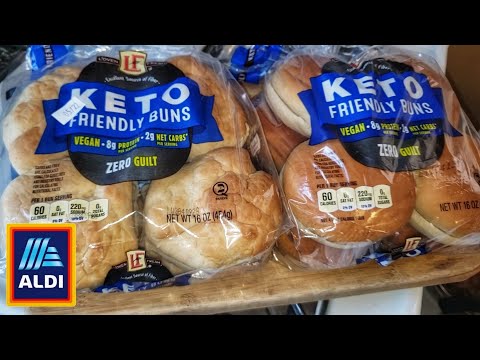 ALDI KETO BUNS REVIEW 2 GRAMS NET CARBS