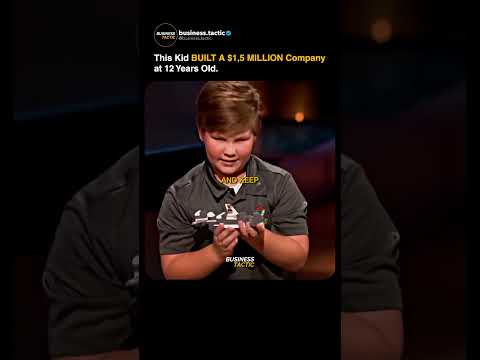 This Kid BUILT a $1,5 MILLION COMPANY at 12 Years Old.