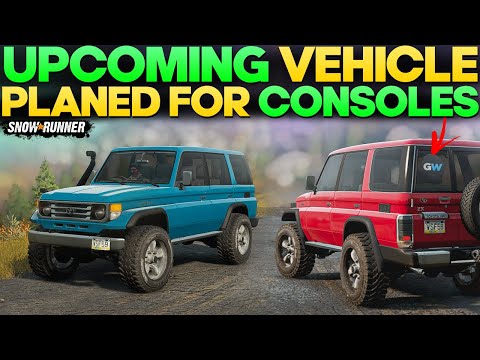 Upcoming Vehicle Toyota Land Cruiser 70 1984 Planed For Console Mods in SnowRunner You Need to Know