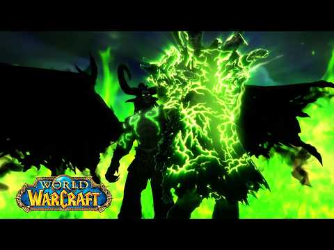 Illidan Returns & Kills Gul'dan Cinematics | World of Warcraft Lore