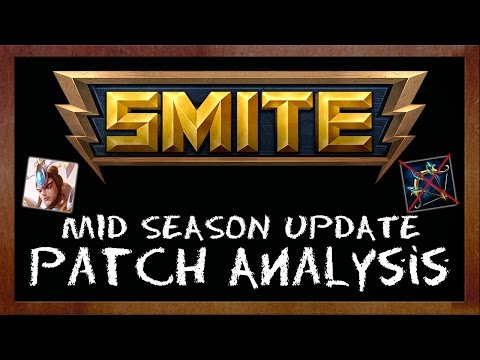 Smite Patch Notes Analysis - Mid Season Update 3.12 - New God Erlang Shen