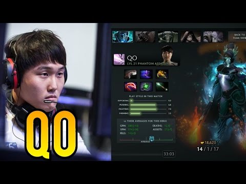 PLAYER PERSPECTIVE: Fnatic.QO (Phantom Assassin) [Mineski vs Fnatic - The Summit 7]
