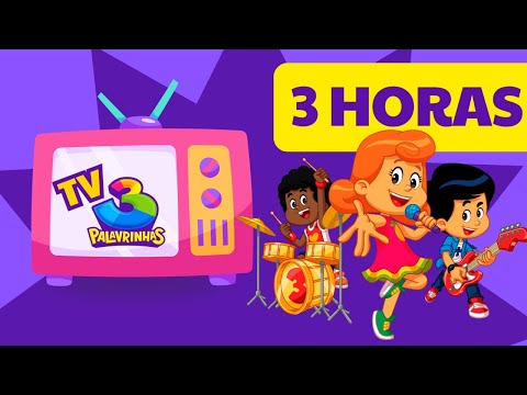 Coletânea de 3H com 3 Palavrinhas | Louvor e Diversão | Gospel Infantil 💛