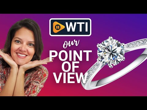Moissanite Engagement Rings - WTI product video review