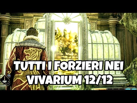 TUTTI I FORZIERI NASCOSTI NEI VIVARIUM EVOCAZIONI HOGWARTS LEGACY VIVARIO GAMEPLAY ITA FORZIERI BUG