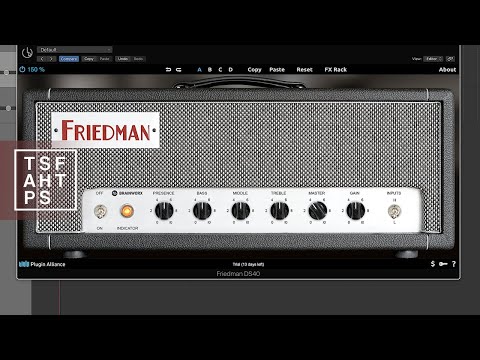 Brainworx Friedman DS40 - Dirty Shirley Plugin - First Impressions