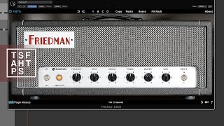 Video thumbnail for Brainworx Friedman DS40 - Dirty Shirley Plugin - First Impressions by TheSuperFunAwesomeHappyTimePedalShow