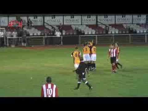 AFC Hornchurch 0 Cray Wanderers 2 (22nd Sept 09) - Lover goal