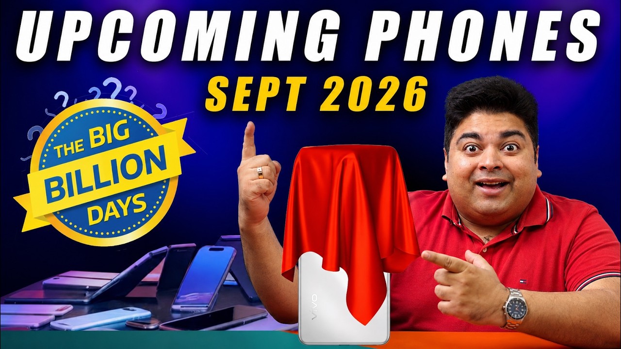 "CRAZY" Upcoming Phones With Big Billion Days | September 2026🔥🔥🔥