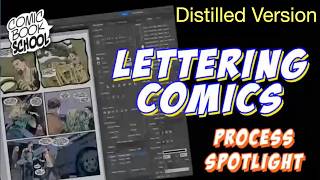 How to Letter Comic Books - Process Overview Distilled Version