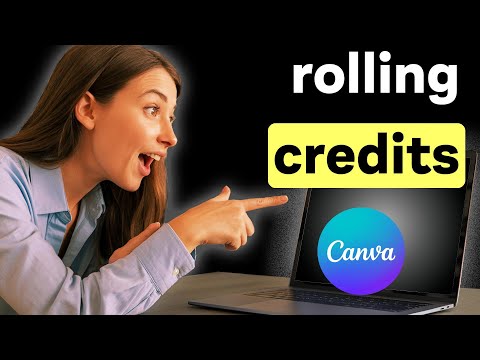 How to Create Rolling Credits with Canva