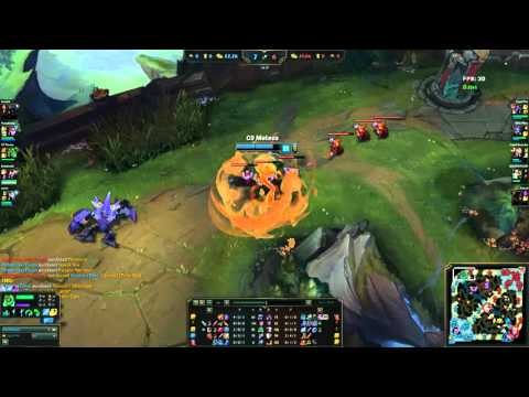 Meteos Zac vs Evelynn Jungle S6 Preseason Jan 2016