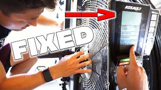 Assault Bike Wont READ CALS | How To Fix Speed Sensor Assault Bike