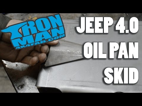 Ironman4x4fab: Jeep 4 0 Skid Plate Install