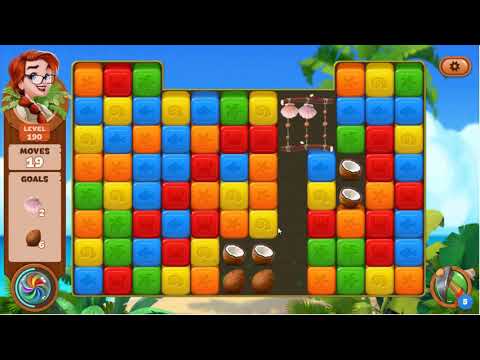Lost Island Blast Adventure Level 190 - No Boosters