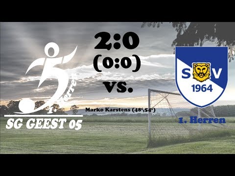Highlights SG Geest 05 vs. SV Blau-Weiß Löwenstedt - 2:0 (0:0) - 02.04.2018