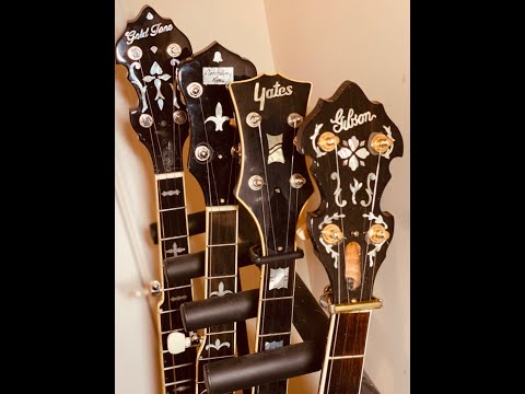 Side by Side Banjo Comparison - Recording King, GoldTone, Gibson, Yates